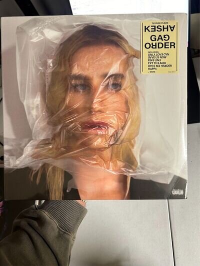 Kesha : Gag Order (Bone Coloured Vinyl) 12" (Ltd Edition) New - Bend to Corner