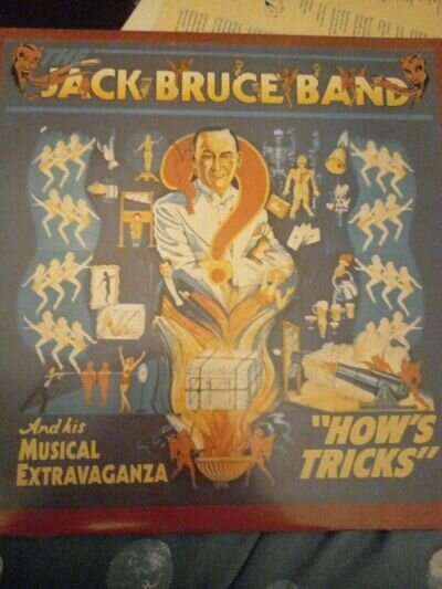 JACK BRUCE BAND "HOW'S TRICKS"- VINYL RSO 2394 180. 1977