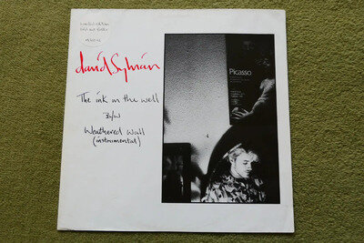 DAVID SYLVIAN – THE INK IN THE WELL 12″ + POSTER – Nr MINT UK 1984 JAPAN