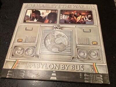 BOB MARLEY & THE WAILERS BABYLON BY BUS REGGAE double LP