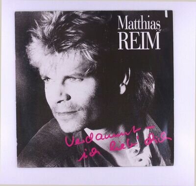 12" Maxi - Matthias Reim - Damn, I Love You - O818