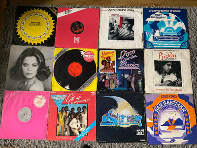 JOBLOT 12x Disco Boogie Funk 12" Vinyl Records