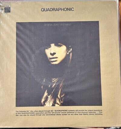 Barbra Streisand vinyl Quadraphonic Barbra Joan Streisand US Issue Rare