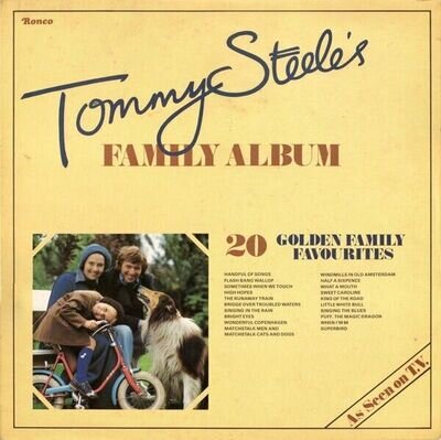 Tommy Steele - Tommy Steele's Family Album (LP, Comp, Gat)