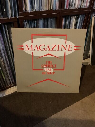 MAGAZINE - THE CORRECT USE OF SOAP original 1980 vinyl