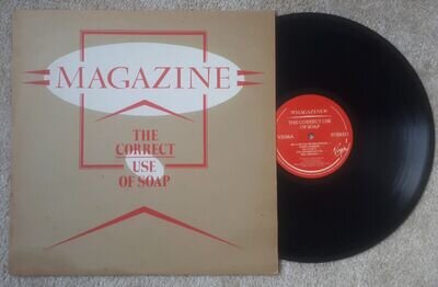 MAGAZINE – THE CORRECT USE OF SOAP LP VG+/EX