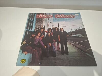 LYNYRD SKYNYRD PRONOUNCED LEH-NERD SKIN-NERD 1973 UK MCA VINYL LP MCG 3502 EX