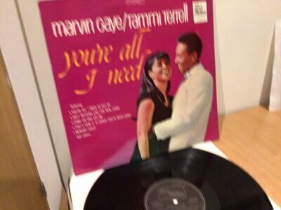 MARVIN GAYE / TAMMI TERRELL You're All I Need LP 1981 Tamla Motown STMS5005 Soul