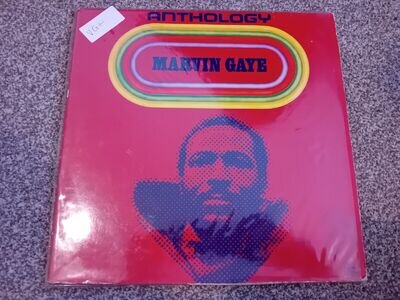 MARVIN GAYE - ANTHOLOGY (UK 1974 RELEASE - 2LP SET - VG+