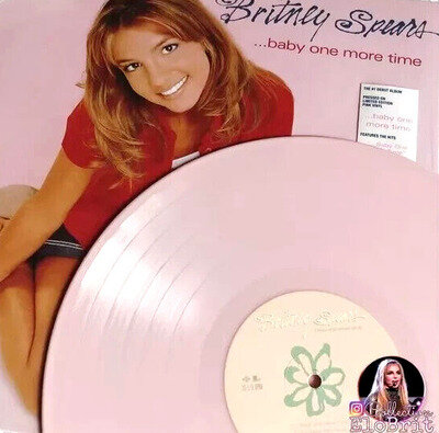 Britney Spears Baby One More Time LP Album vinyl record limited pink reissue