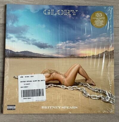 Britney Spears Glory Limited Edition Deluxe White Pressed Vinyl