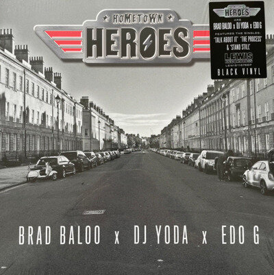 Hometown Heroes Brad Baloo X DJ Yoda X Edo G – LP New & Sealed Lewis Recordings