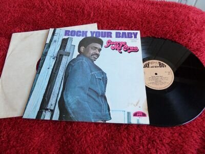 George McCrae 12” Vinyl Album Rock Your Baby 1974 Jay Boy FREE UK POST