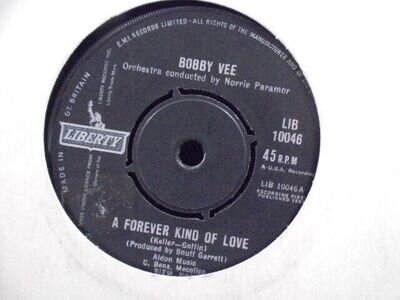 BOBBY VEE " A FOREVER KIND OF LOVE " Or. UK LIBERTY EX+ COND.