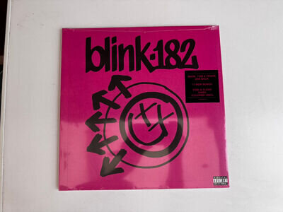 Blink-182 - One More Time - Pink & Clear Swirl 12" Vinyl LP 2023 New & Sealed