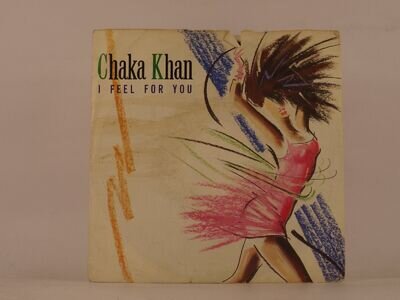 CHAKA KHAN I FEEL FOR YOU (95) 2 Track 7" Single Picture Sleeve WARNER