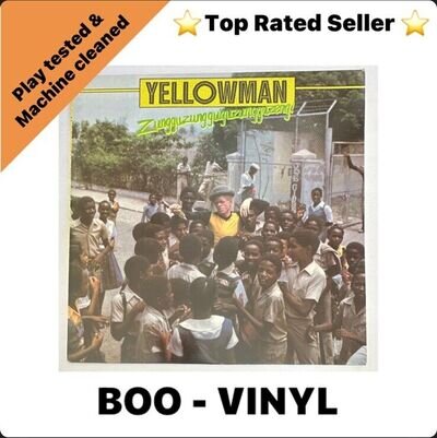 Yellowman - Zungguzungguguzungguzeng Lp Vinyl Record Reggae EX / EX