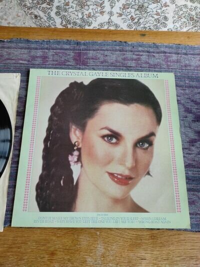 Crystal Gayle - The Singles Album Ex Vinyl Lp