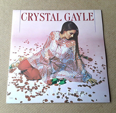 CRYSTAL GAYLE We Must Believe in Magic CANADA LP ('77) Rare Canadian Pressing LP