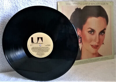 CRYSTAL GAYLE Singles Vinyl EX/EX 1980 Stereo LP Record Album Liberty UAG 30287