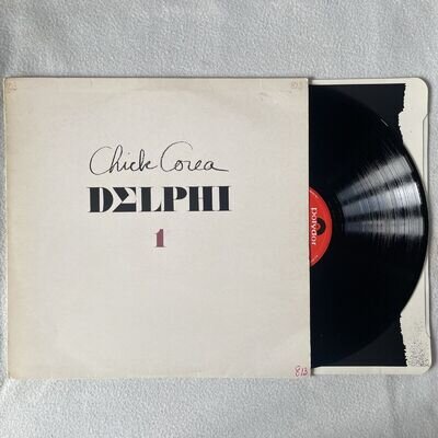 Chick Corea - Delphi 1 Solo Piano Improvisations Vinyl LP (UK 1979, Polydor)