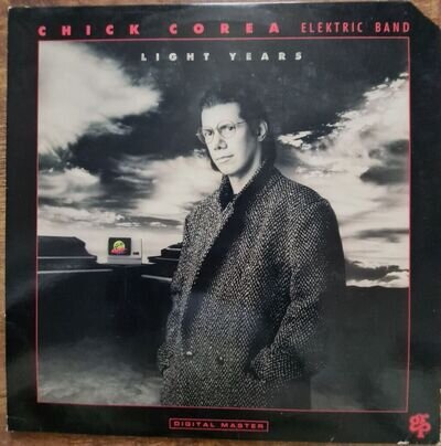 The Chick Corea Electric Band-Light Years 12" GRP Records USA 1986-EX/VG Lot P45