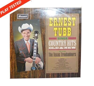 Ernest Tubb - country hits old and new 12 inch lp vinyl album record