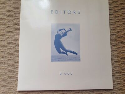 Editors 'Blood' - 10" vinyl limited edition numbered sleeve - NEW