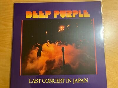 Deep Purple vinyl - Last Concert in Japan. Played once so excellent condition