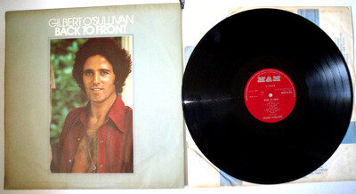 Gilbert O'Sullivan - Back To Front - Vinyl LP - Excellent