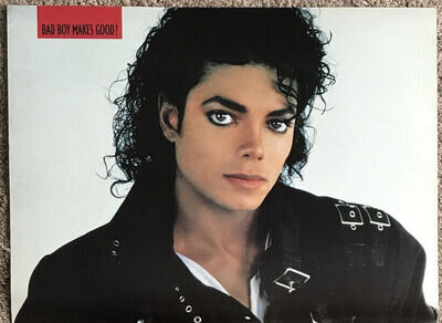 MICHAEL JACKSON - 1987 Full page UK Magazine poster