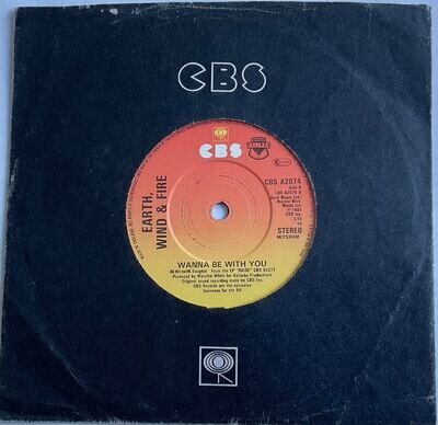 Earth, Wind & Fire - Wanna Be With You - 7” Vinyl Single