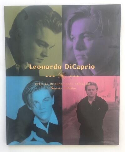 Leonardo DiCaprio Official Autographed Fan Club Kit! Extremely Rare Collectible!