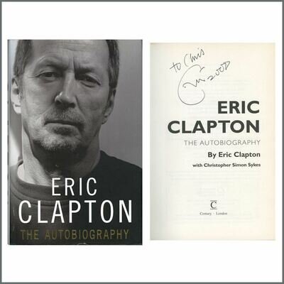 Eric Clapton 2007 Autographed Autobiography Hardback Book (UK)