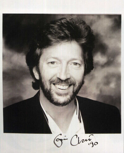 ERIC CLAPTON Signed Photograph - Rock Singer / Guitarist - preprint