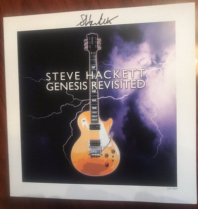 STEVE HACKETT Genesis Revisited numbered print 12x12 AUTOGRAPHED