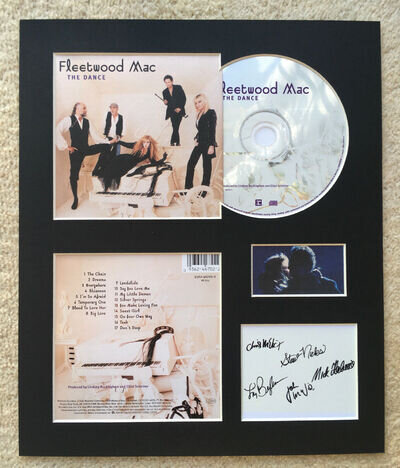 FLEETWOOD MAC - Signed Autographed - THE DANCE - Album Display