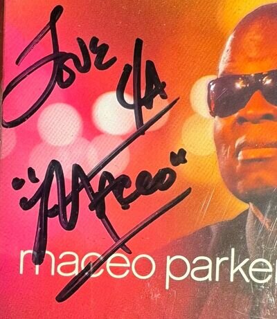 Maceo Parker Autographed Soul Classics Cd