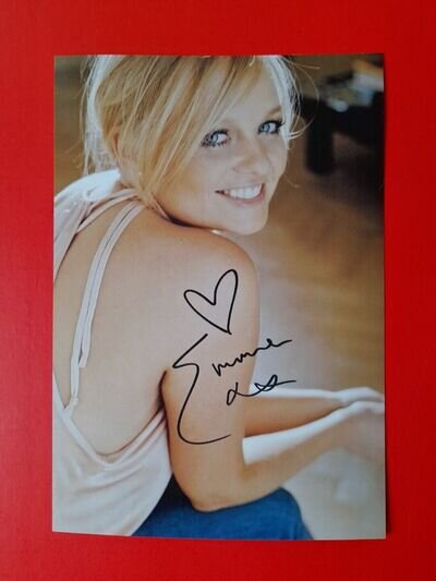 SPICE GIRLS, EMMA BUNTON, SPICE GIRLS, SIGNED AUTOGRAPHED PHOTO PRINT