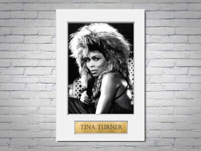 Tina Turner A4 Printed Signed Autograph Photo Display Mount Poster Gift