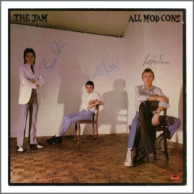 The Jam All Mod Cons 1978 Signed 12-Inch Vinyl (UK)