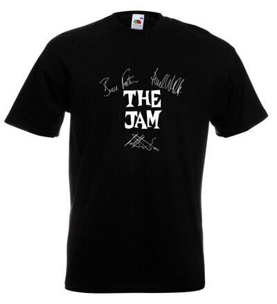 The Jam Paul Weller Autographs T Shirt