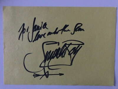 Simon Le Bon Duran Duran Original Authentic Autograph Signature