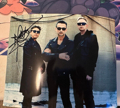 DEPECHE MODE MARTIN GORE Signed Autographed 8x10 Photo!