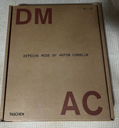 Taschen XXL Depeche Mode Anton Corbijn DM AC 81-18 Signed Book Rare Autographs