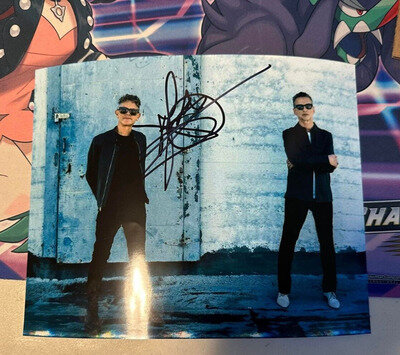 DEPECHE MODE MARTIN GORE Signed Autographed 8x10 Photo!