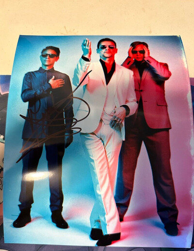 DEPECHE MODE MARTIN GORE Signed Autographed 8x10 Photo!