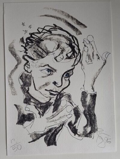 David Bowie Heroes 1995 Hand Signed Autograph Limited Edition Lithograph