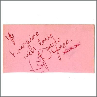 Davie Jones (Bowie) Autograph Signature 1965 (UK)