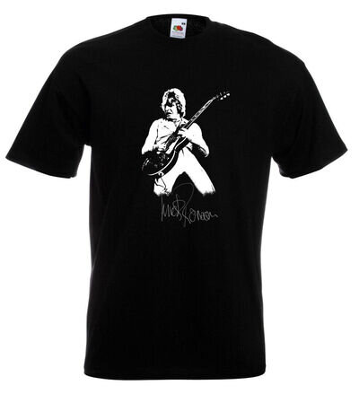 Mick Ronson Autograph T Shirt Bowie Spiders From Mars S - 5XL